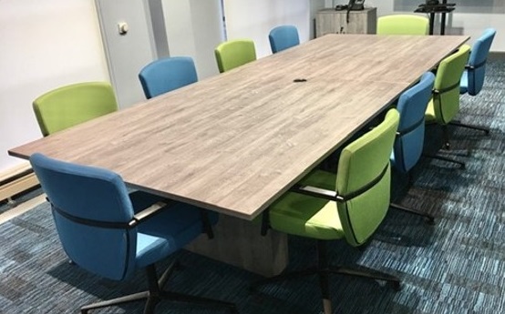 board room table, conference space, office, city centre office, meeting room